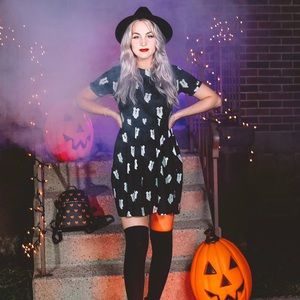 NWT Cakeworthy Disney Mickey Mouse Halloween Pumpkin Dress